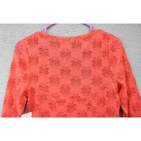 Free People Long Sleeve Semi-Sheer Tunic-Size Large-New with Tags - Picture 10 of 10